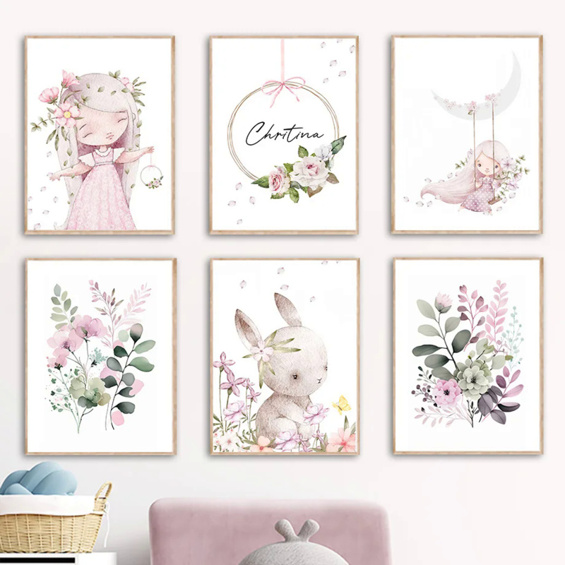 Resin Art Aesthetic - 2026 Nordic Cartoon Aesthetics Wall Art