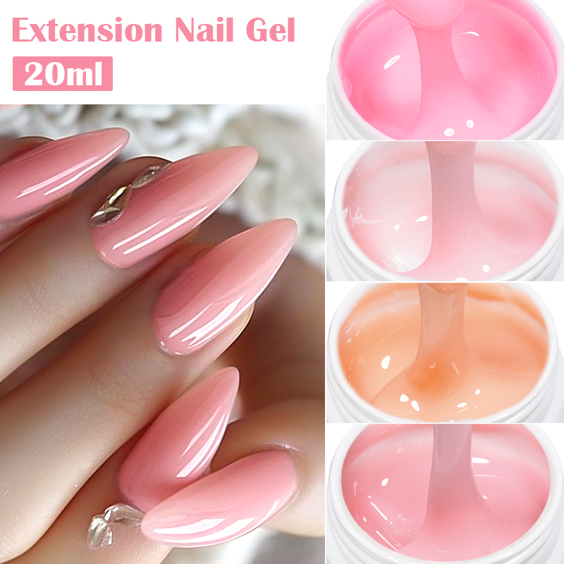 Uv Resin Clear Hard - MEET ACROSS 20ml Extension Gel Nail