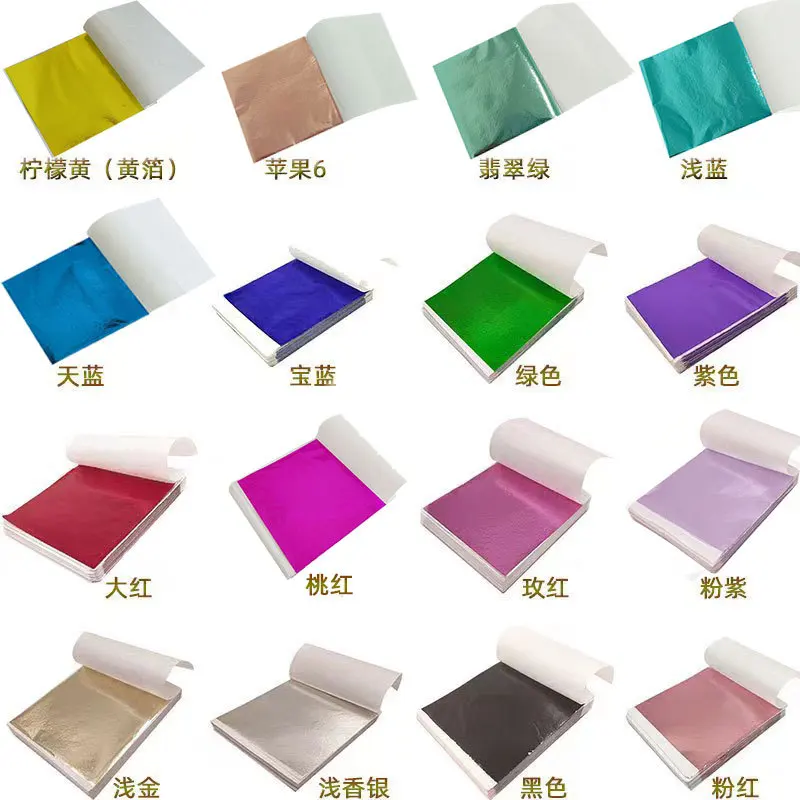 Resin Art Anniversary Gift - 100Pcs 9Cm Individually Packaged Imitation Gold