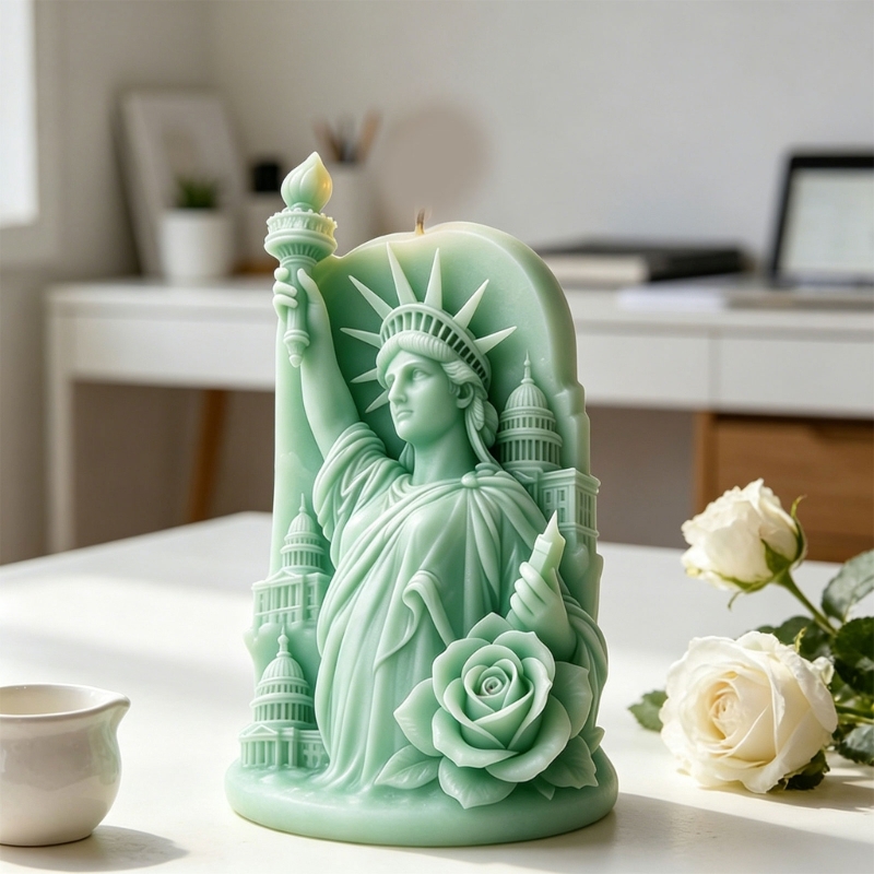 Resin Art Anniversary Gift - F68D 3D Statue Of Embossing Silicone