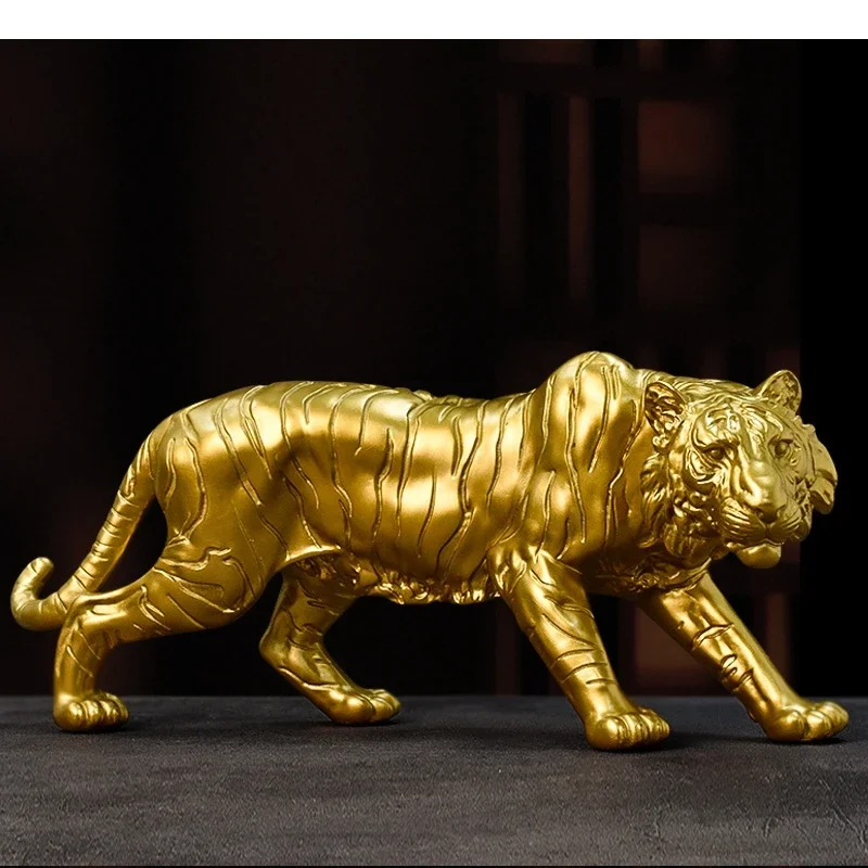 Golden Tiger Model Nordic Home - Resin Art Aesthetic review and price