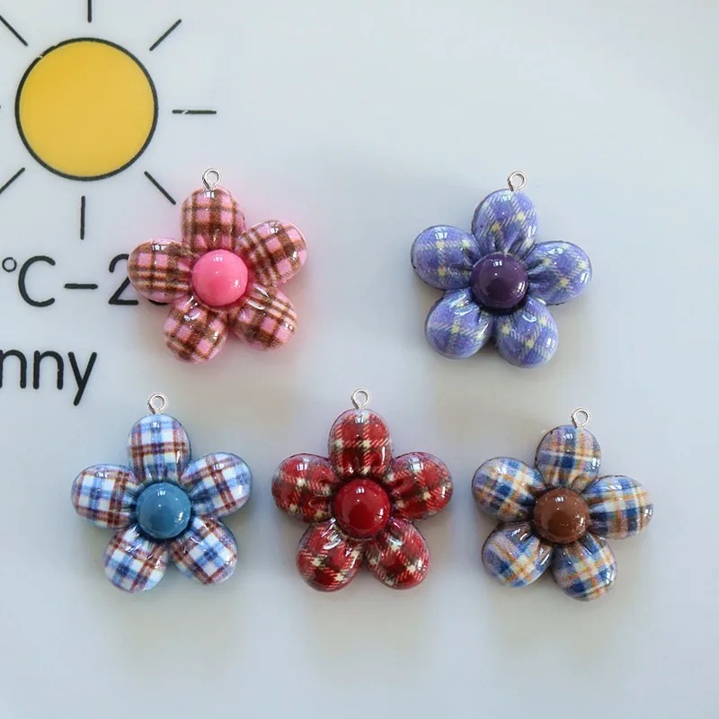 10Pcs Sweet Flower Planar Resi - Resin Art Flower review and price