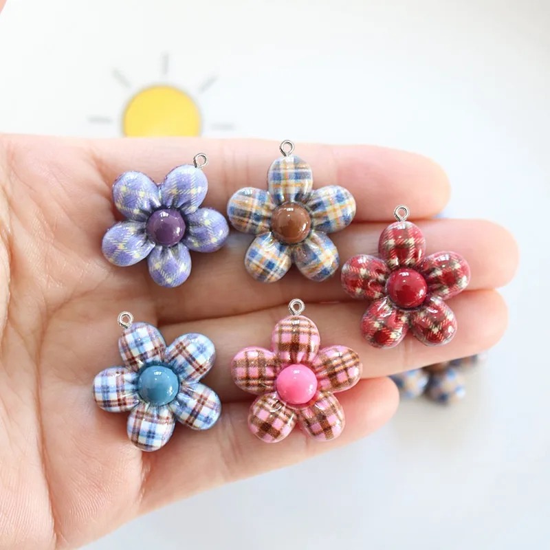 10Pcs Sweet Flower Planar Resi - Resin Art Flower review and price