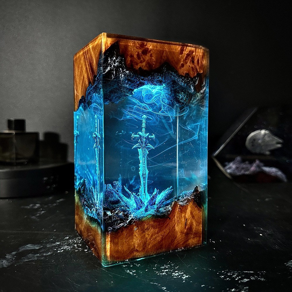 Magic Series Solid Wood Resin  - Resin Art Design For Wedding review and price