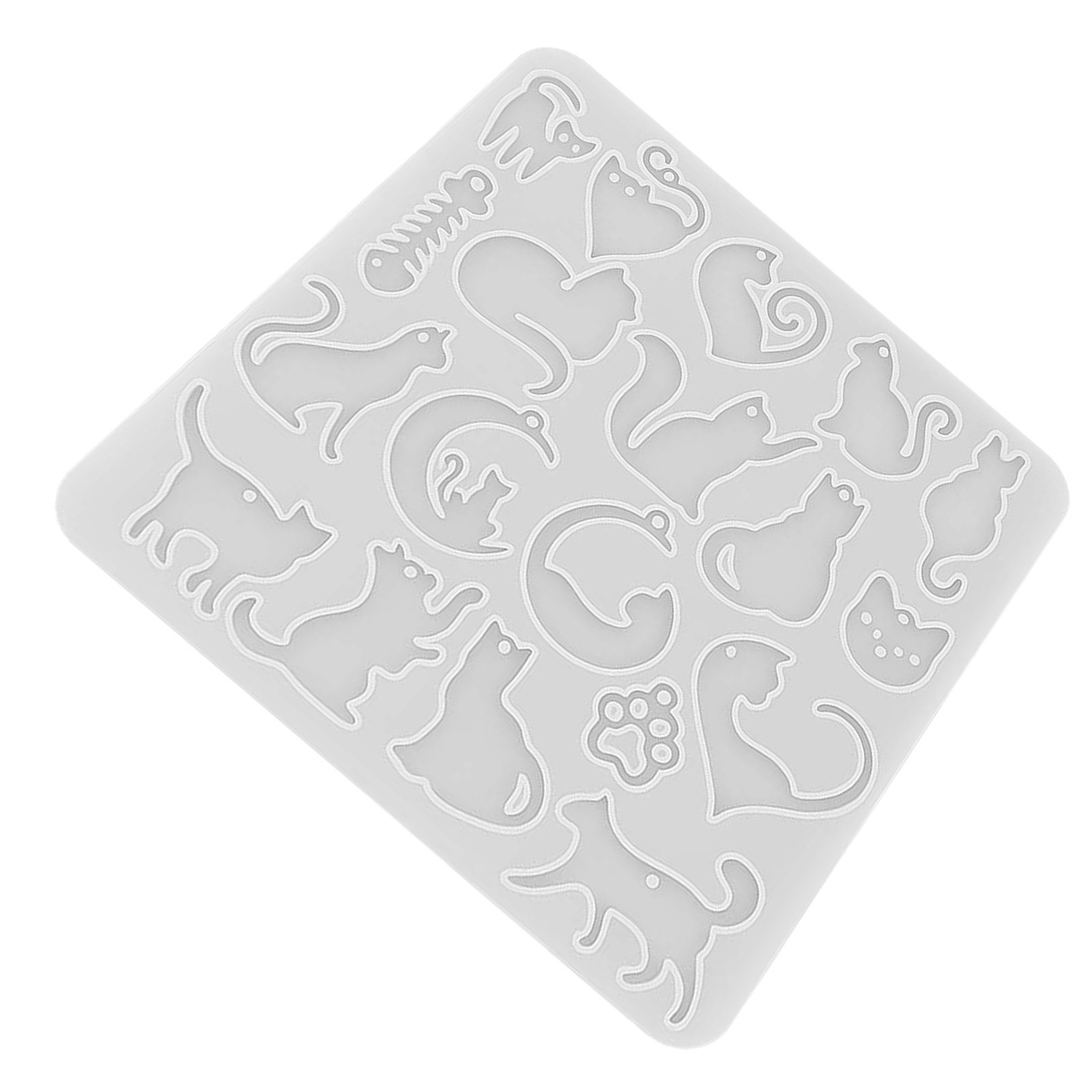 3D Cat Silicone Mould for Resi - Resin Art Earrings Kit review and price