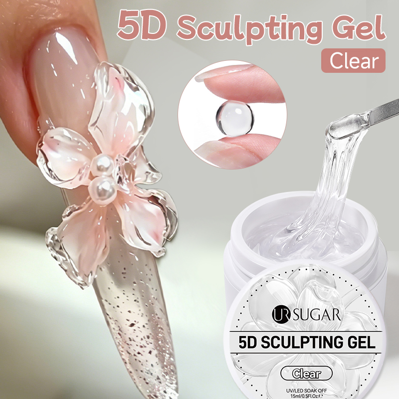 UR SUGAR 15ml Clear 5D Sculpti - Uv Resin Clear Hard review and price
