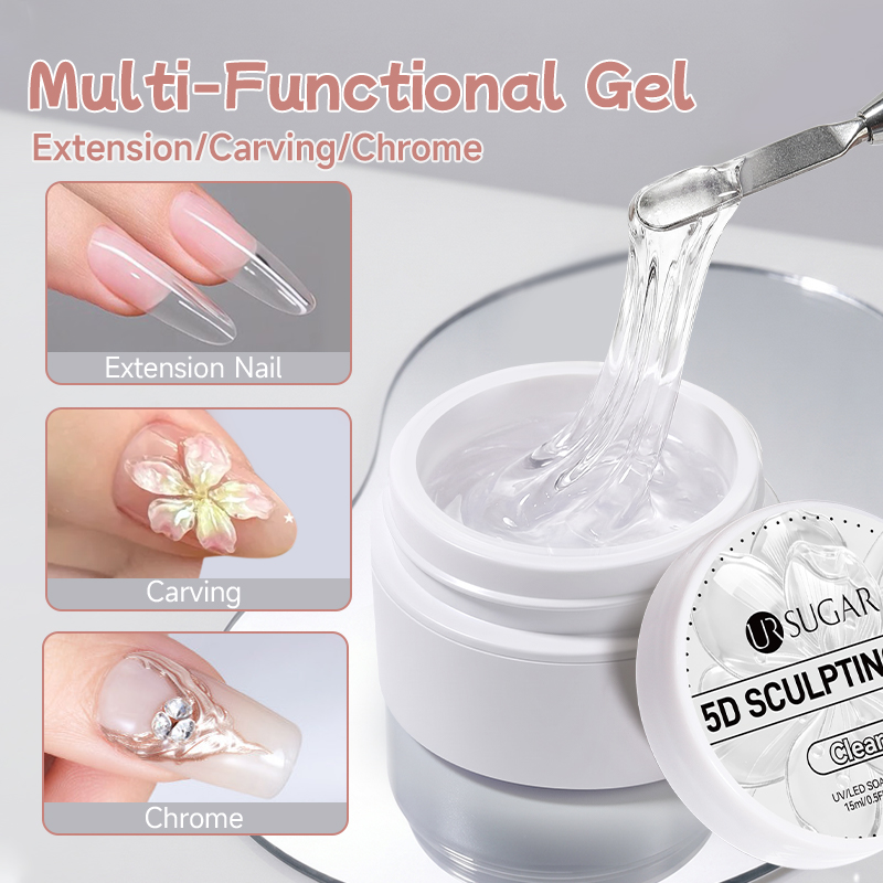 UR SUGAR 15ml Clear 5D Sculpti - Uv Resin Clear Hard review and price