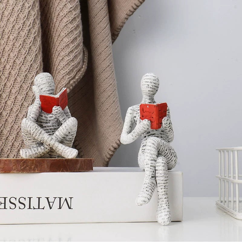 1pc Creative Reading Paper Pul - Resin Art Anniversary Gift review and price