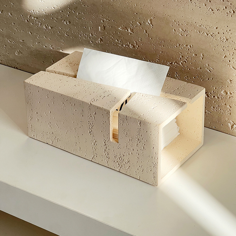 Luxury Geometric Stone Tissue  - Resin Art Aesthetic review and price
