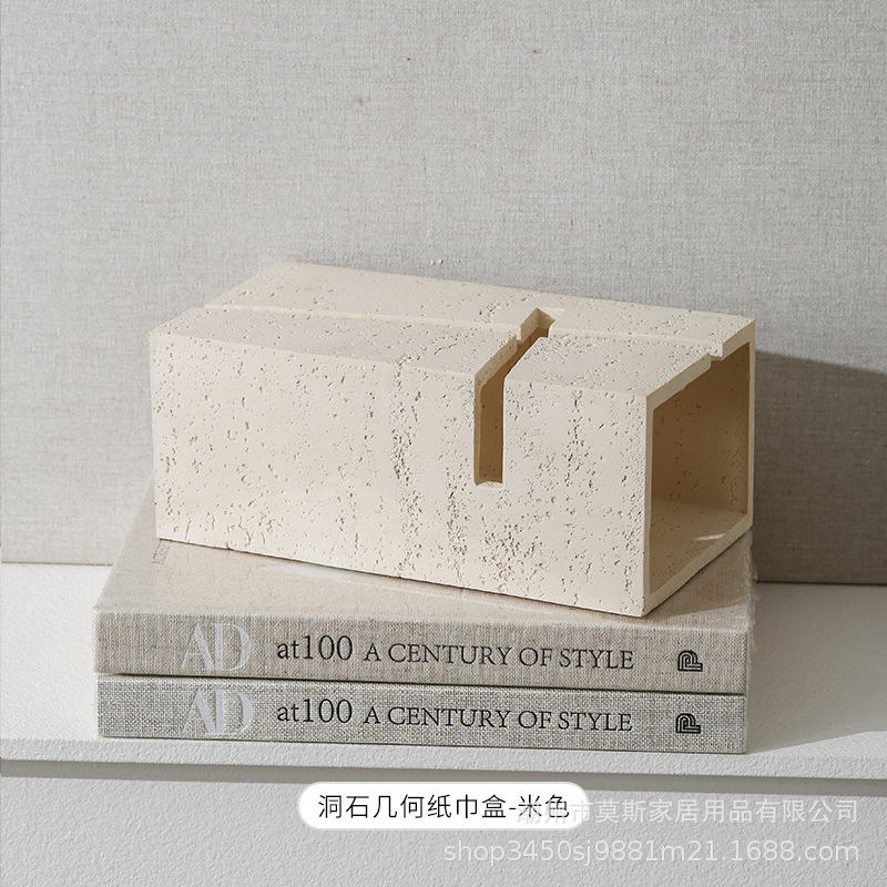 Luxury Geometric Stone Tissue  - Resin Art Aesthetic review and price