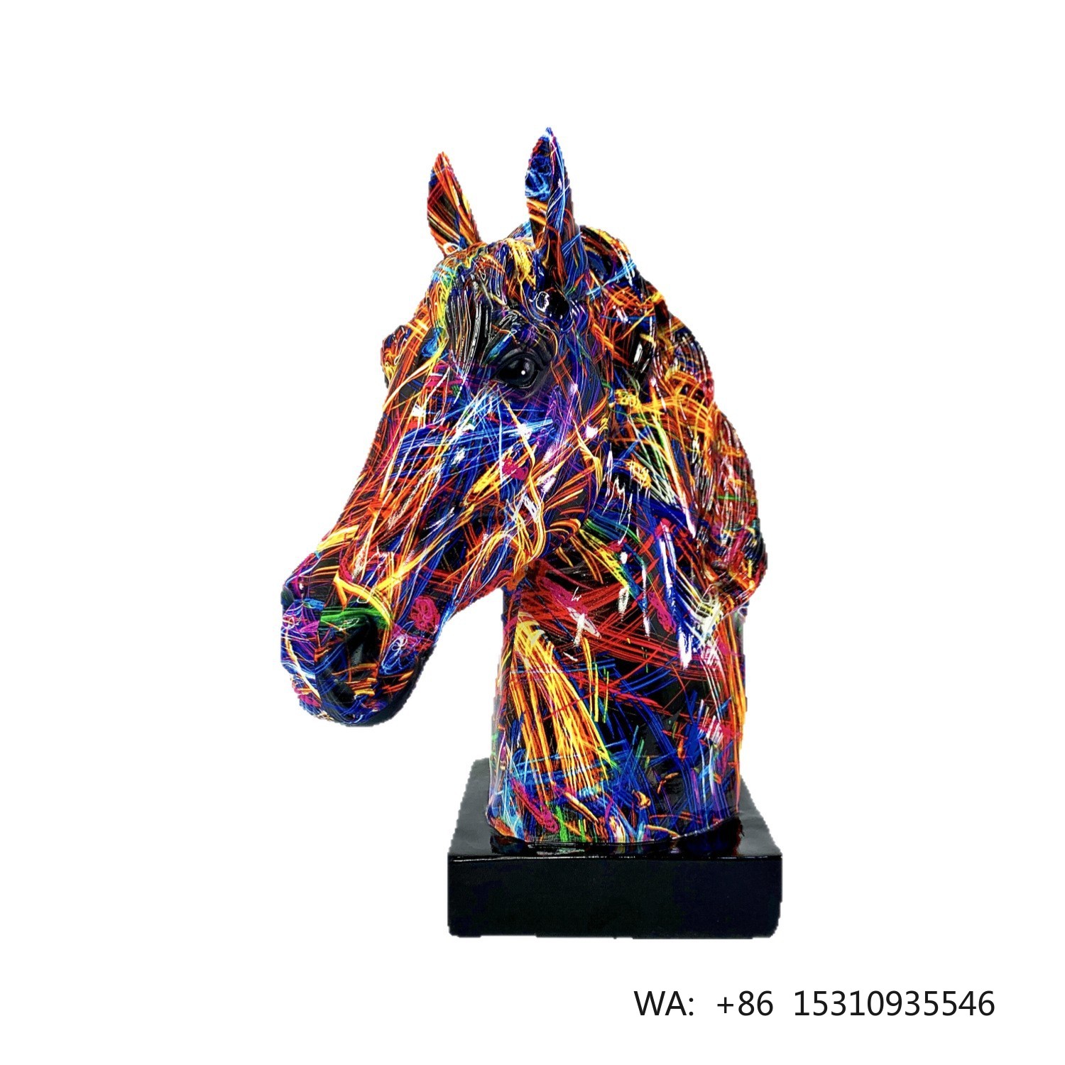 Creative Resin  Horse Head Orn - Resin Art And Decor review and price