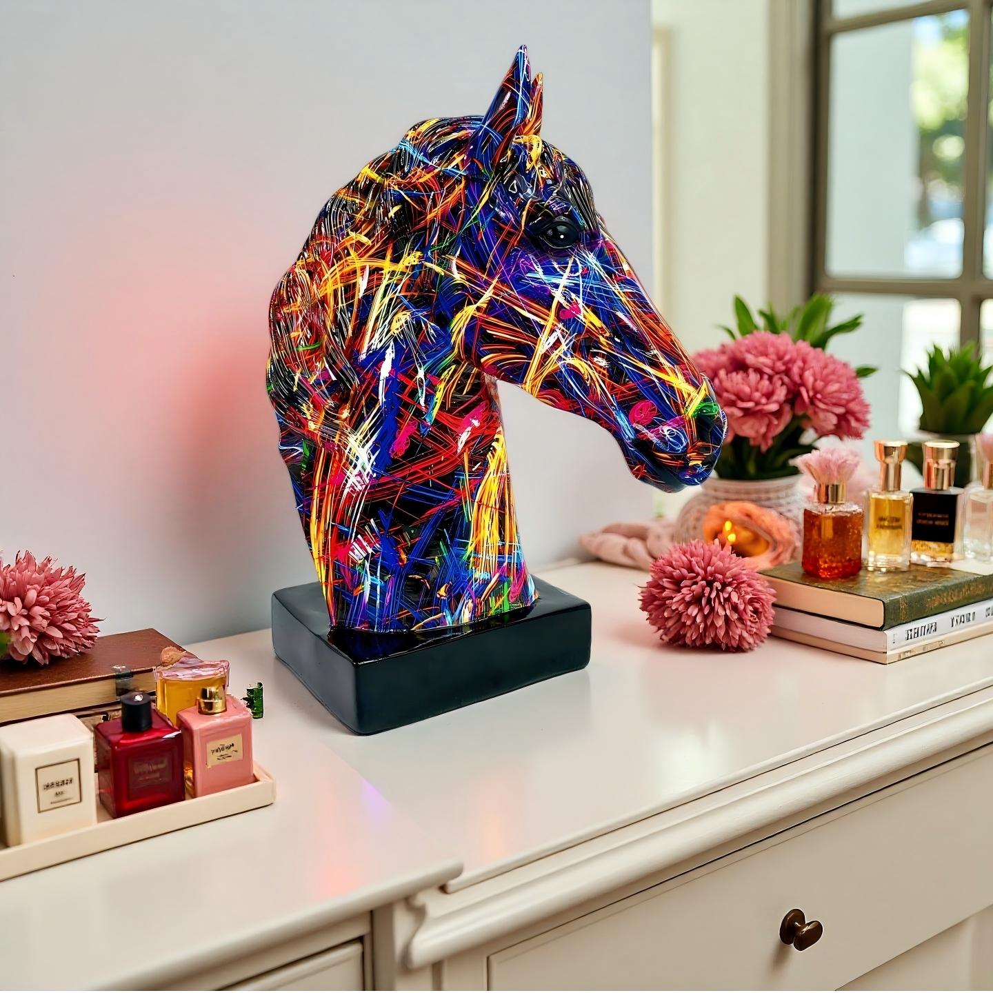 Creative Resin  Horse Head Orn - Resin Art And Decor review and price