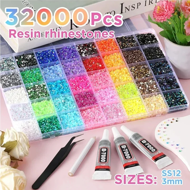 3mm Color Diy Resin Rhinestone - Resin Art Tool Kit review and price