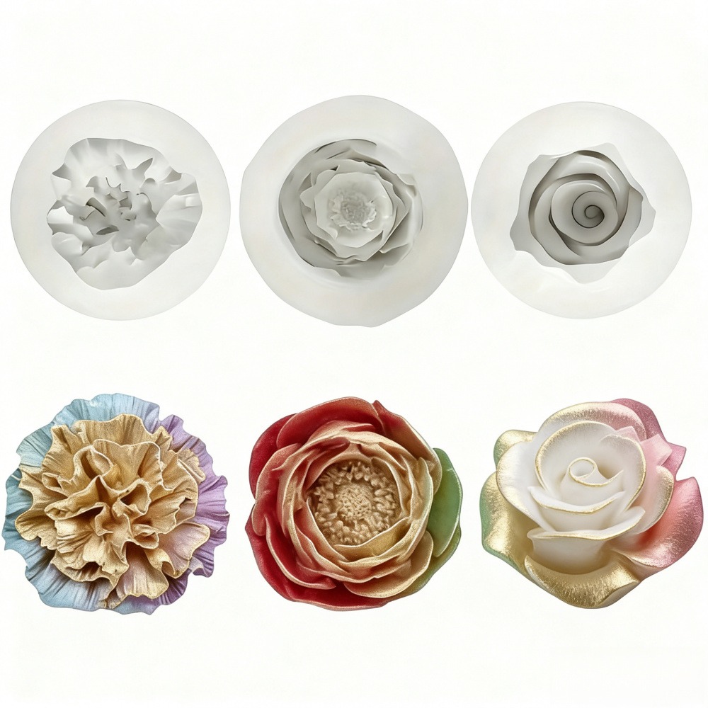 3-Piece Silicone Molds for Ros - Resin Art Design For Wedding review and price