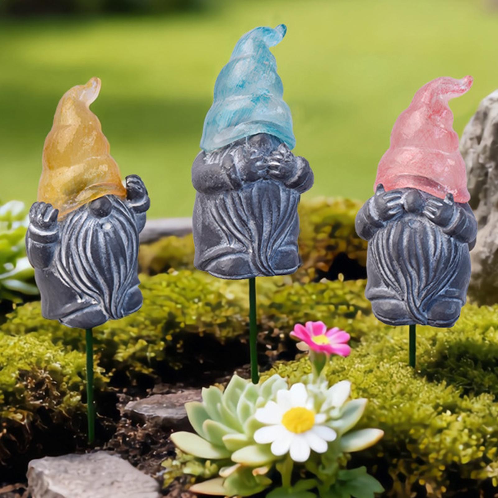 Decorative Garden Stakes 3-Pie - Resin Art Flower review and price