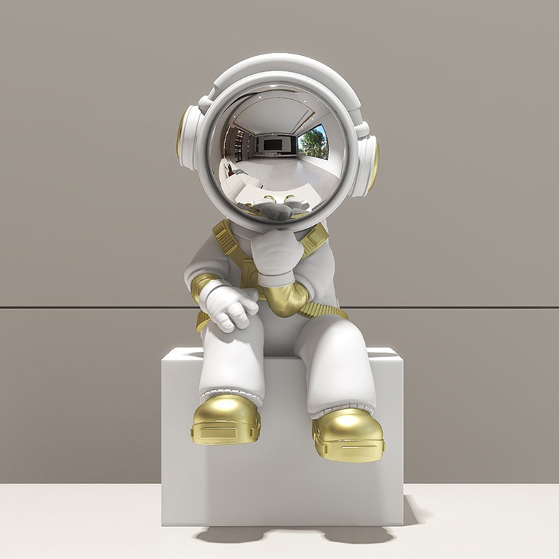 Miniature Astronaut Ornaments  - Resin Art Aesthetic review and price