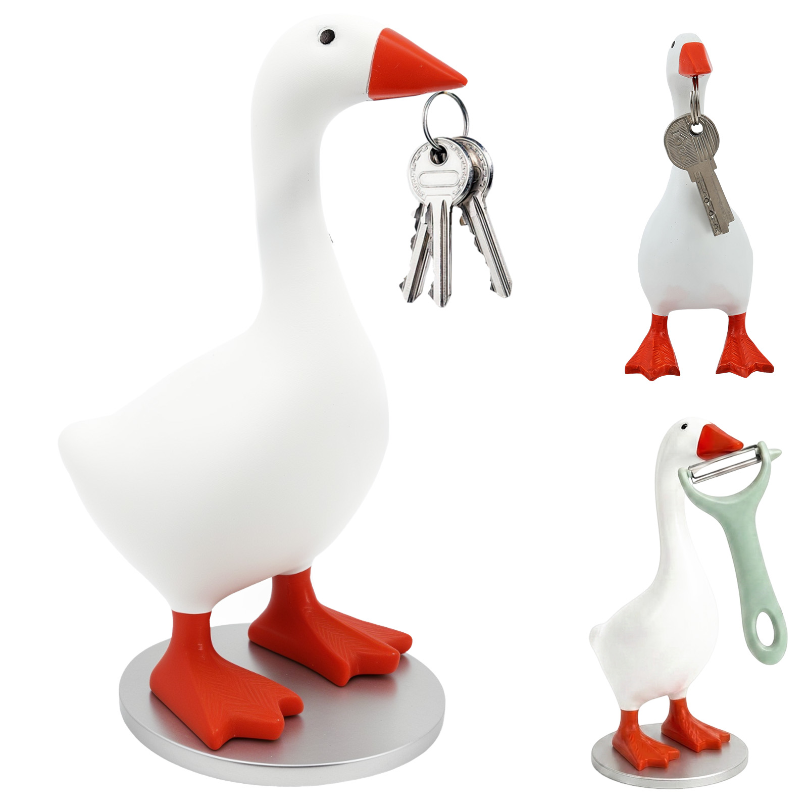 1/3 Pcs Magnetic Goose Key Cha - Resin Art A Keychain review and price