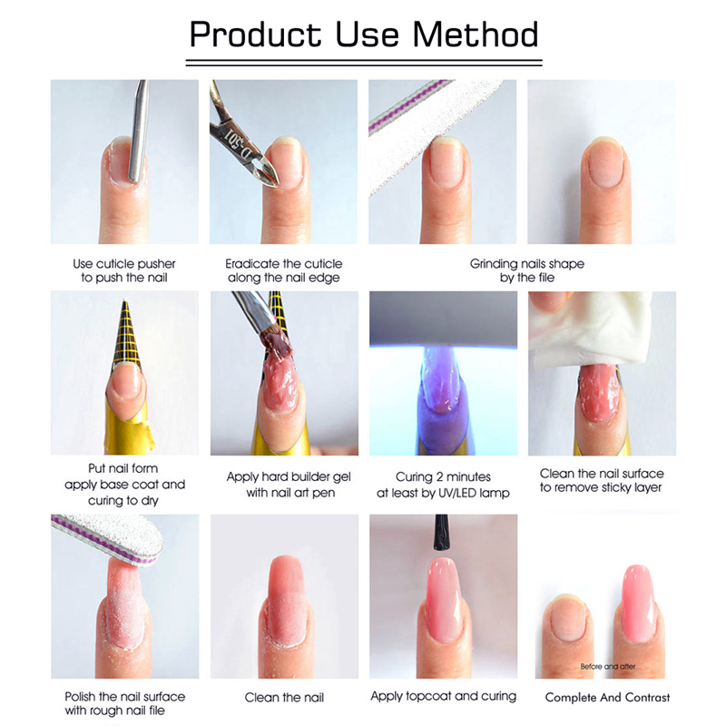 CHUSHU Jelly Extension Nail Ge - Uv Resin Clear Hard review and price
