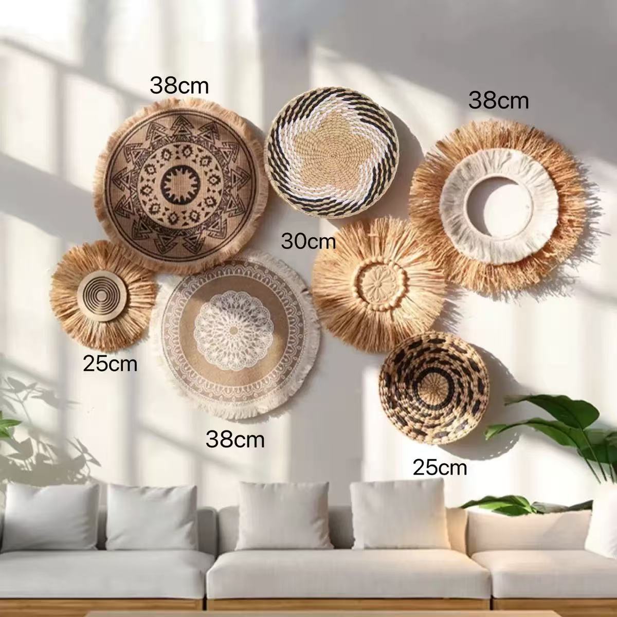 Boho Straw Wall Decor Grass We - Resin Art Aesthetic review and price