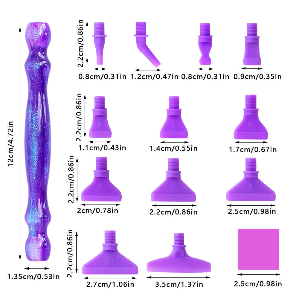 HOMFUN 5D Diamond Painting Pen - Resin Art Tool Kit review and price