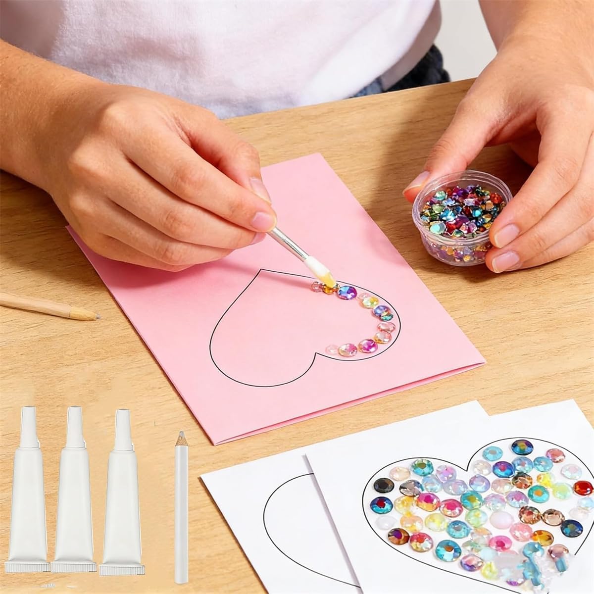 Colorful DIY Resin Rhinestone  - Resin Art Tool Kit review and price