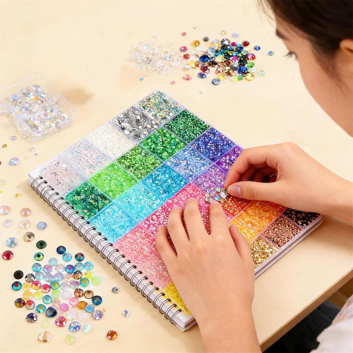 Colorful DIY Resin Rhinestone  - Resin Art Tool Kit review and price